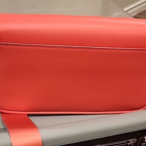 Michael Kors Bradshaw Monogram Print Convertible Shoulder Bag- Dahlia - Picture 15 of 15